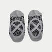 Chaussettes gris fonc&eacute; femme