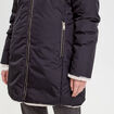 Parka r&eacute;versible &agrave; capuche noir femme