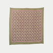 Foulard vert kaki femme