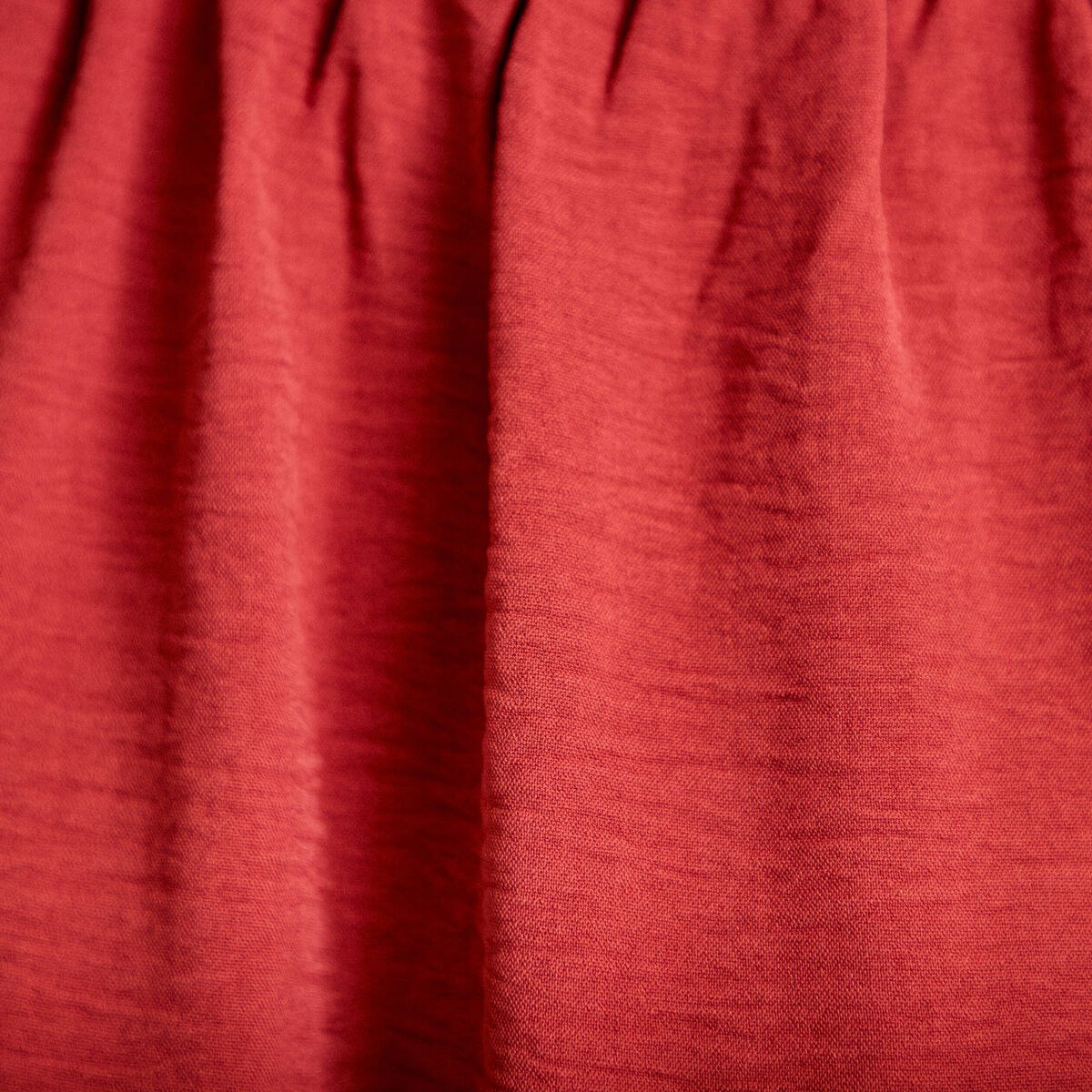 Robe courte &eacute;vas&eacute;e col v manches courtes vieux rose femme