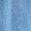 Robe droite courte en jean sans manches denim bleach femme