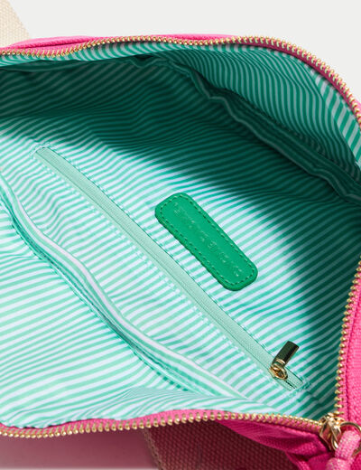 Sac banane rose fushia femme