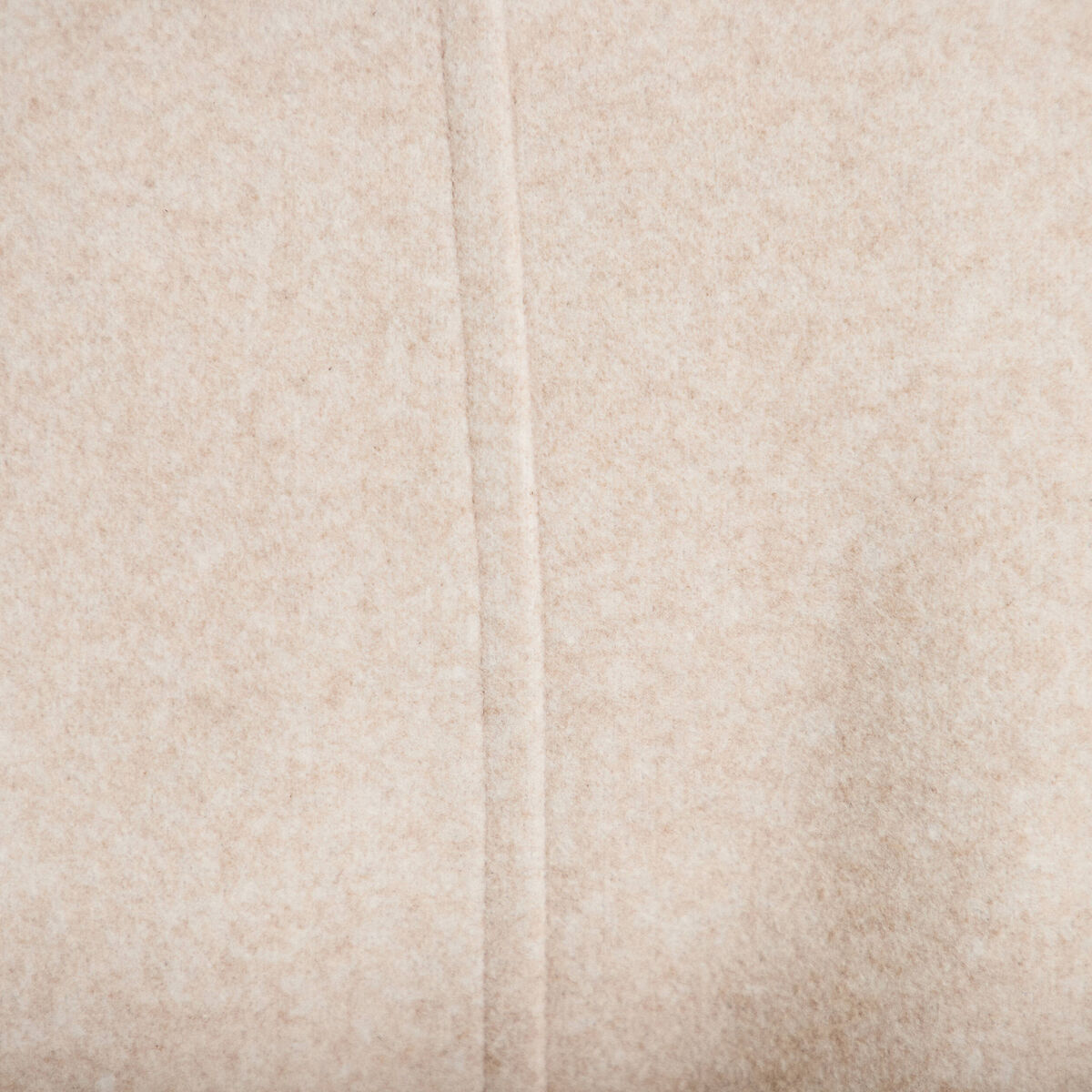 Veste chin&eacute;e col montant manches longues beige femme
