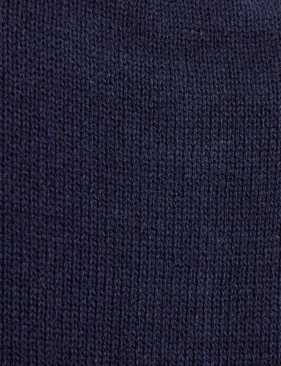 Gilet manches courtes bleu marine femme