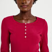 Lot de 2 pyjamas manches longues rouge femme