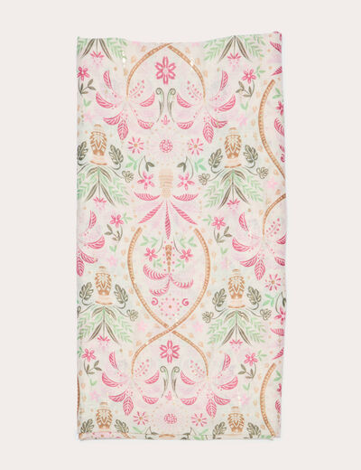 Foulard blanc femme