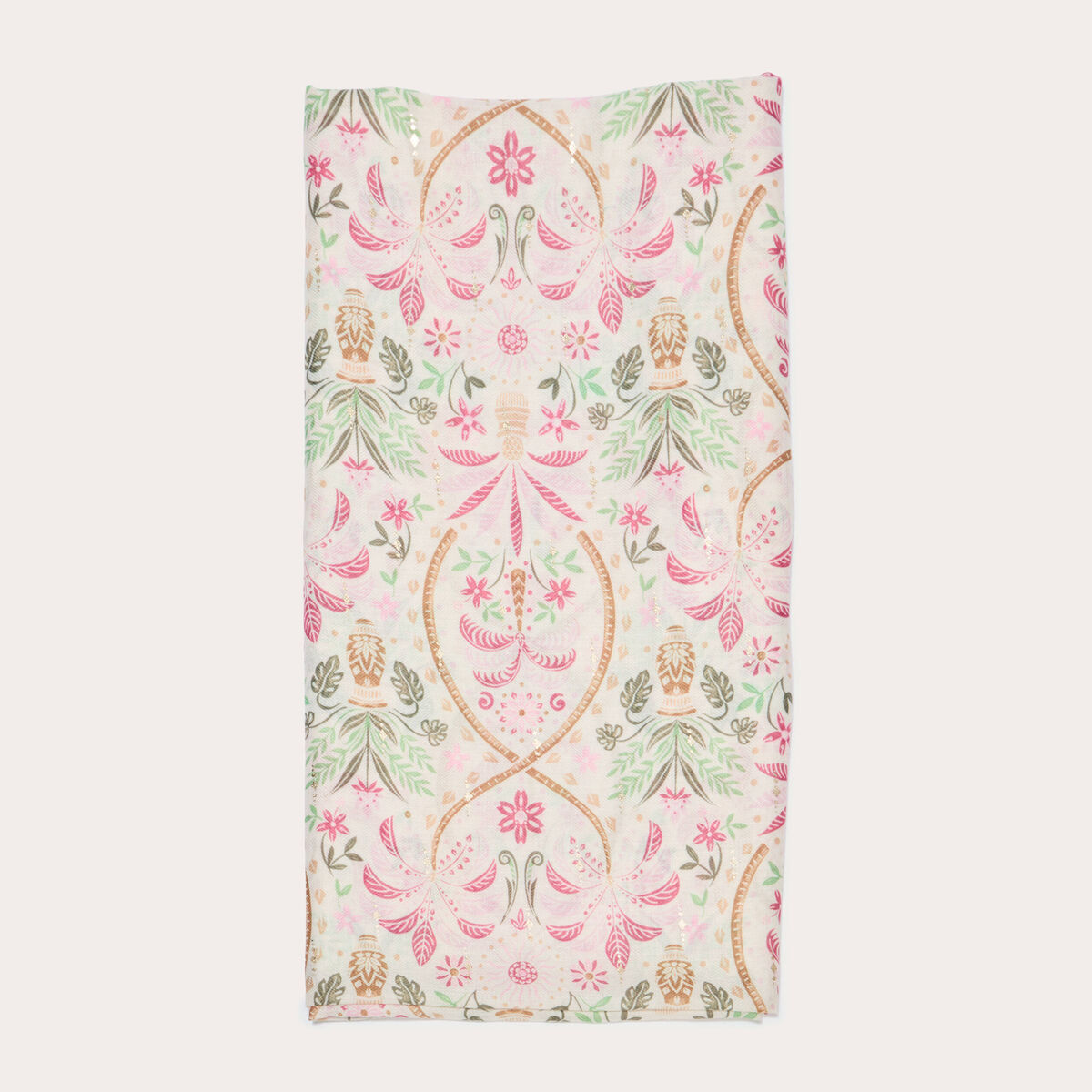 Foulard blanc femme