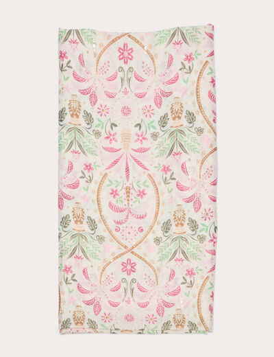 Foulard blanc femme