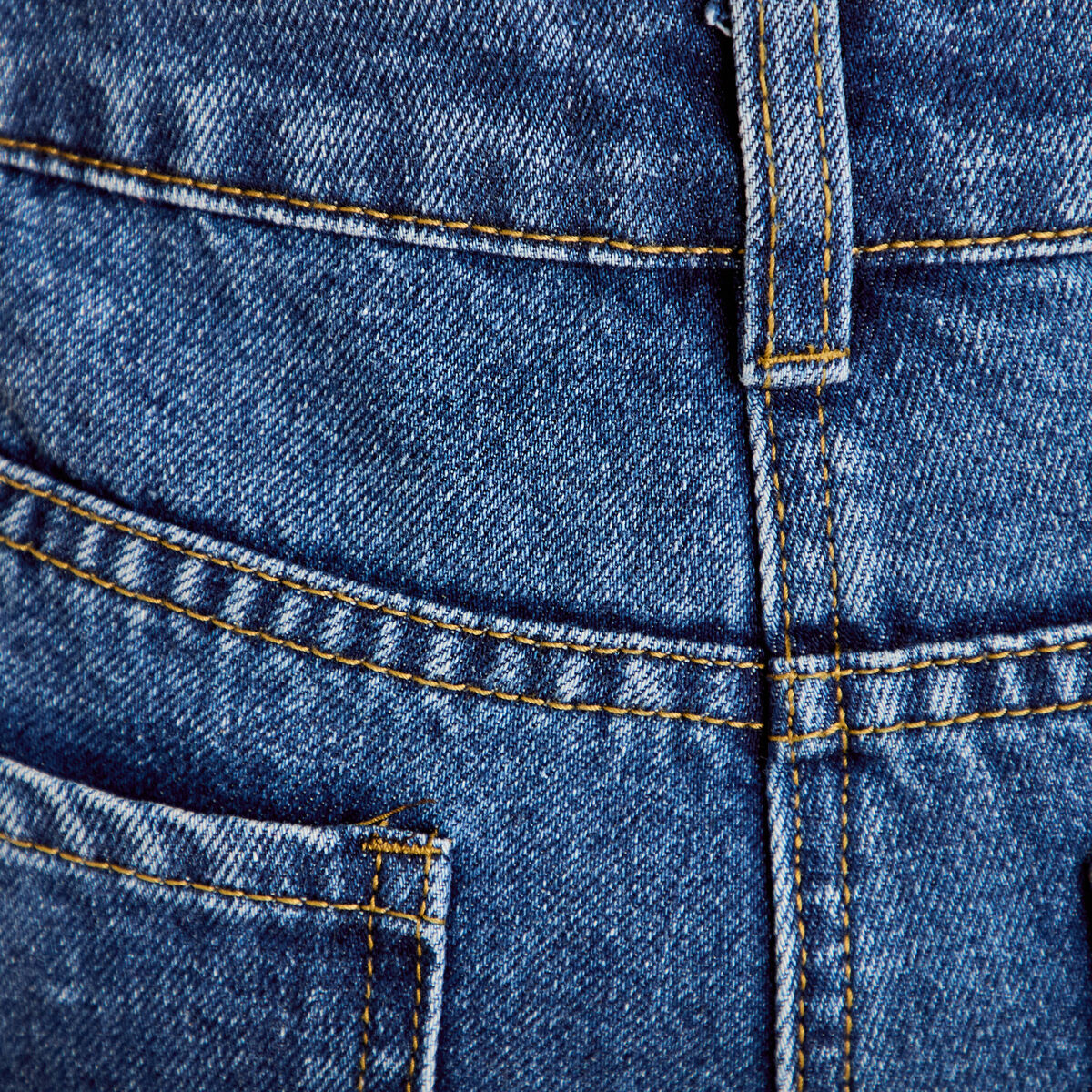 Jean bootcut taille standard denim stone femme