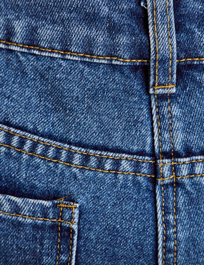 Jean bootcut taille standard denim stone femme