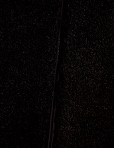 Doudoune r&eacute;versible effet polaire noir femme