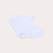 Lot de 4 paires de chaussettes ecru femme