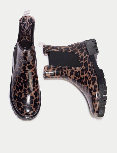 Bottines marron femme