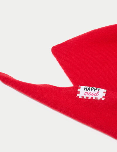 Foulard rouge femme