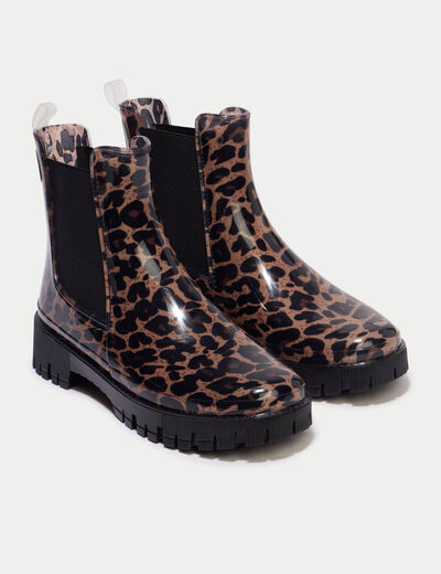 Bottes marron femme
