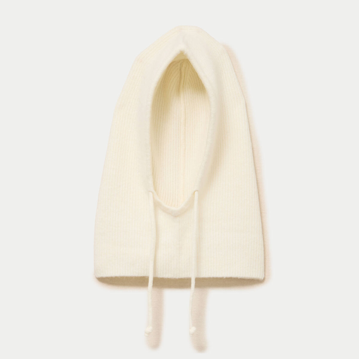 Cagoule ivoire femme