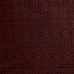 Robe longue droite col b&eacute;nitier dentelle marron femme