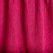 D&eacute;bardeur bi-mati&egrave;re macram&eacute; rouge femme