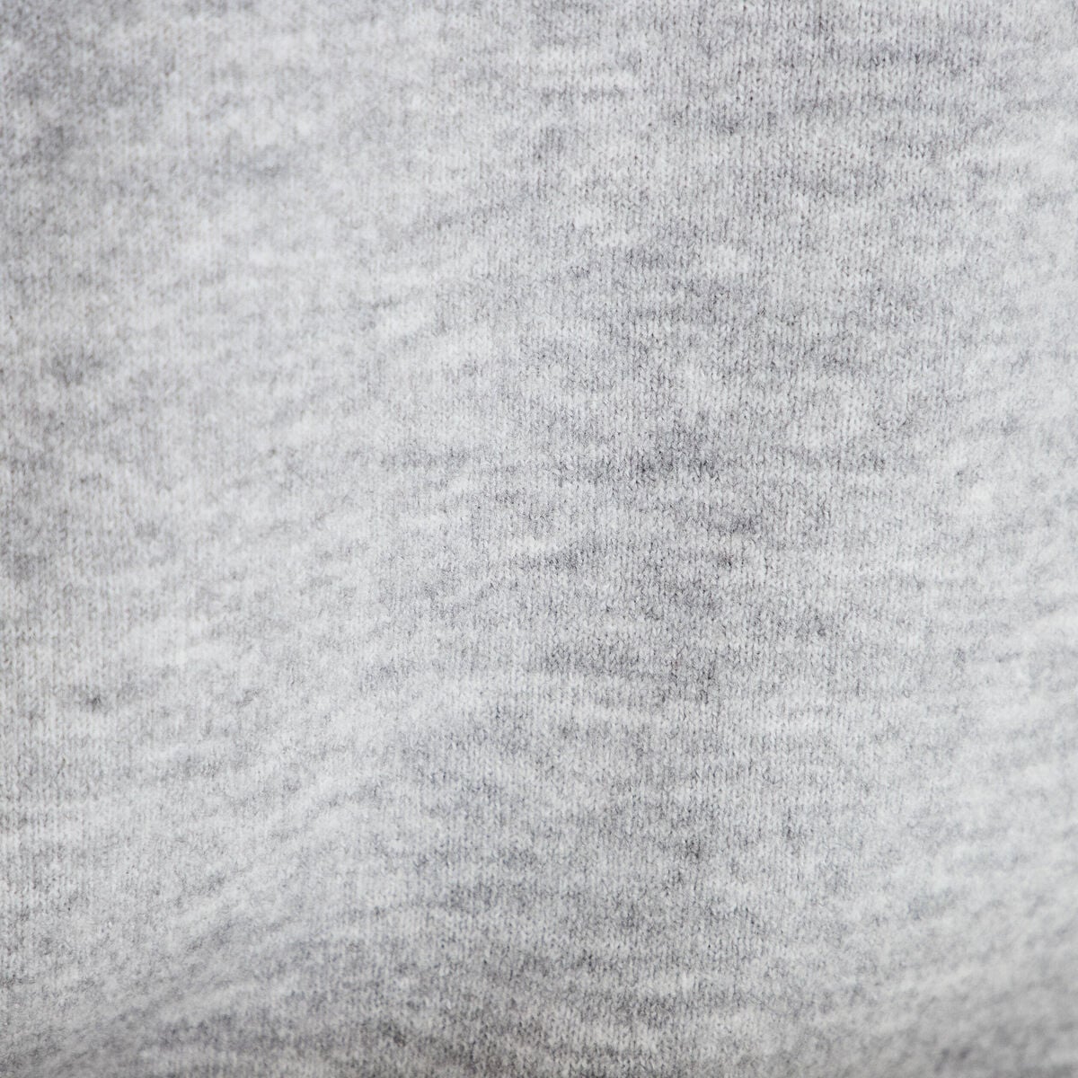 Pull ample manches courtes gris clair femme