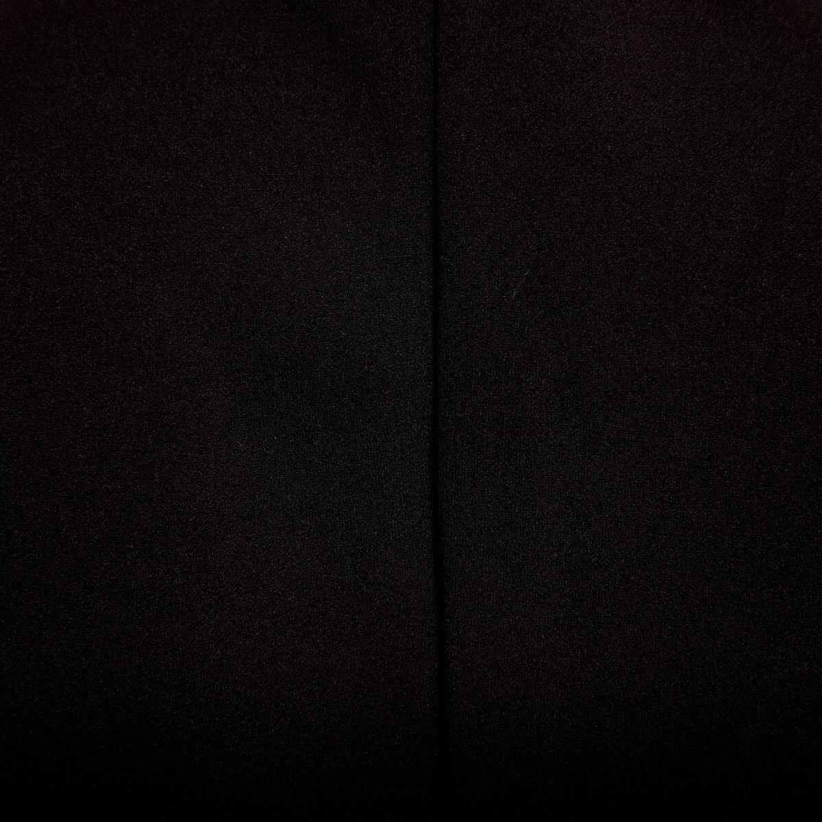 Gilet sans manches col rond noir femme