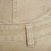 Combishort zipp&eacute;e en jean vert femme