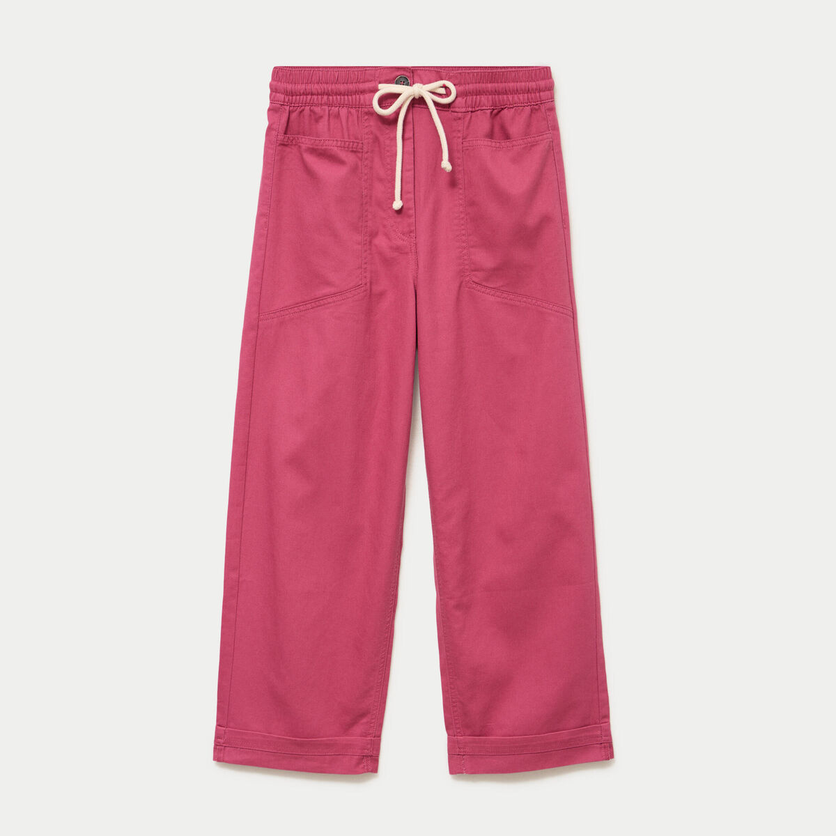 Pantalon taille standard prune femme