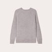 Pull manches longues gris clair femme