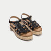Sandales noir femme