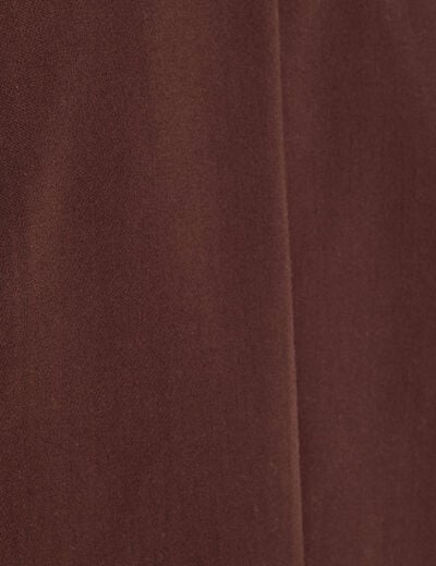 Veste esprit blazer marron fonc&eacute; femme