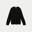 Pull manches longues noir femme