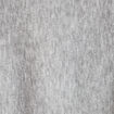 Cape boyfriend cropped col rond gris clair femme
