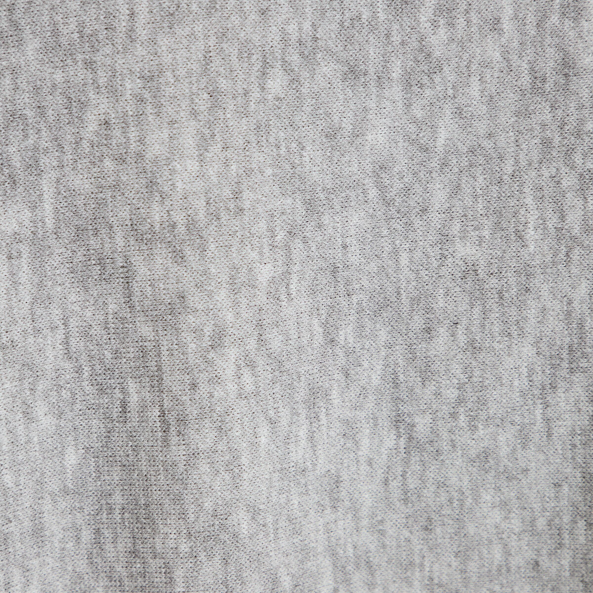 Cape boyfriend cropped col rond gris clair femme