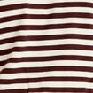 T-shirt col bateau manches longues blanc femme