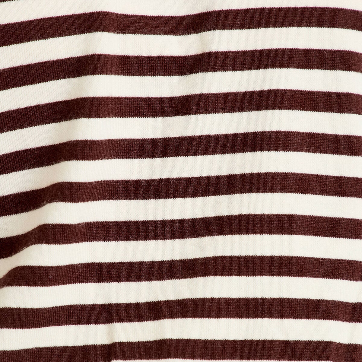 T-shirt col bateau manches longues blanc femme