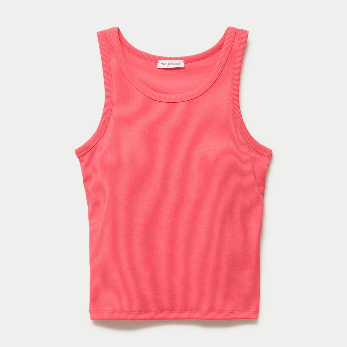 D&eacute;bardeur c&ocirc;tel&eacute; avec brassi&egrave;re int&eacute;gr&eacute;e rose femme