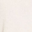 Pull manches courtes ecru femme