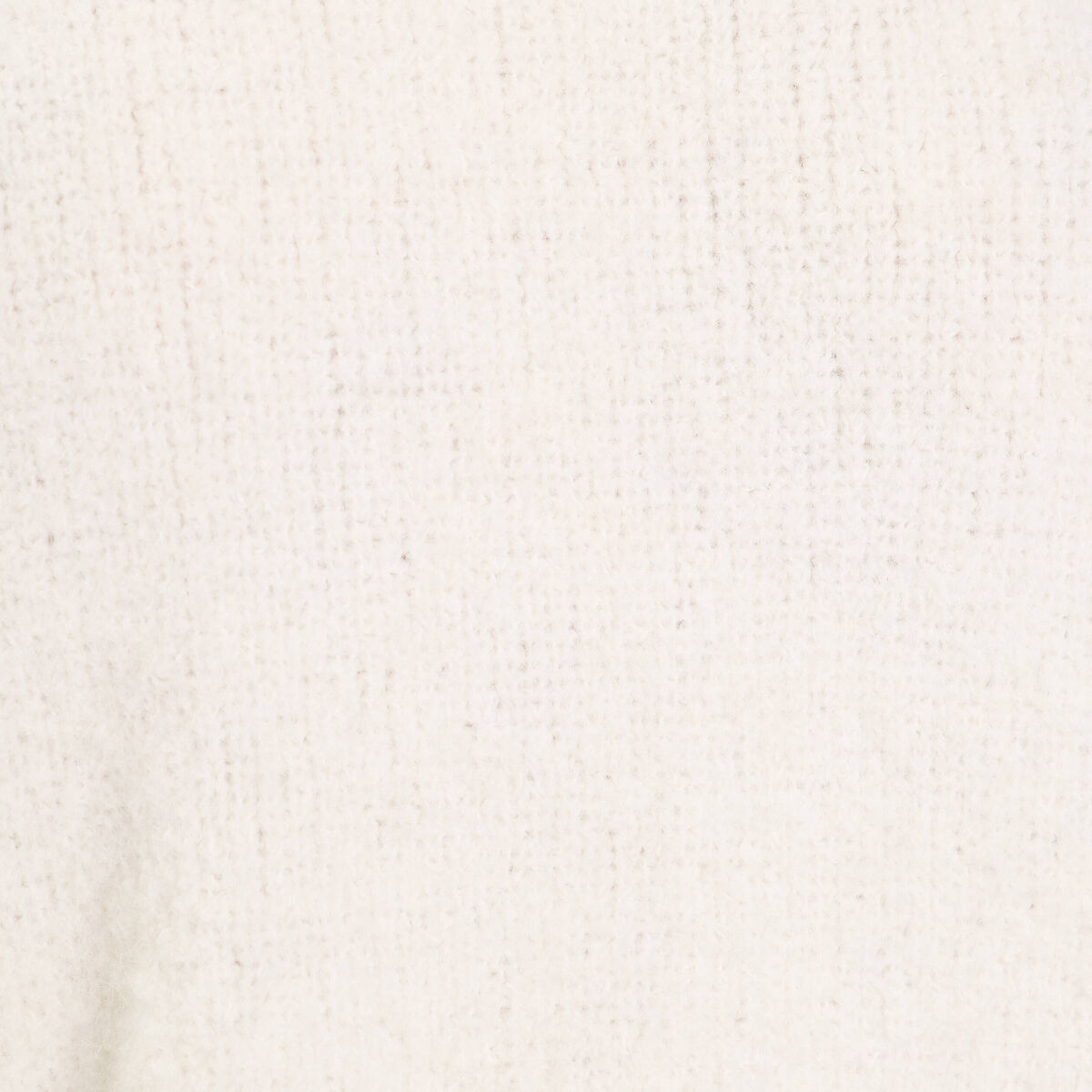 Pull manches courtes ecru femme