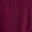 Blazer oversize brillant manches longues prune femme