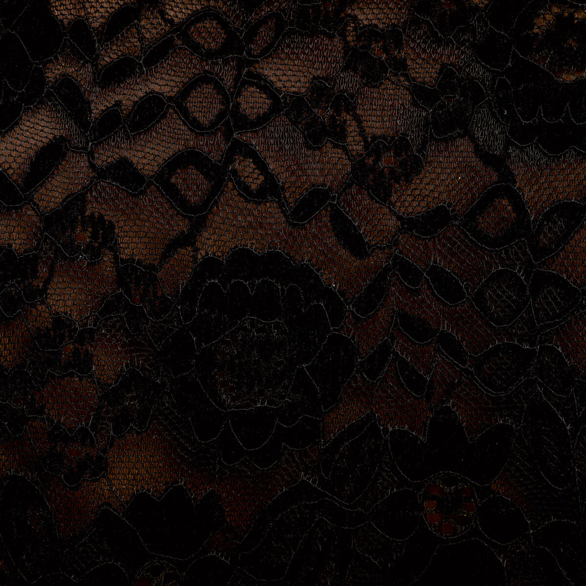 Blouse p&eacute;plum dentelle noir femme