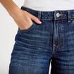 Jean wide leg taille standard denim stone femme