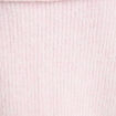 Pull col camionneur manches longues rose clair femme
