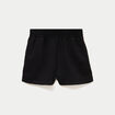 Short flare noir femme