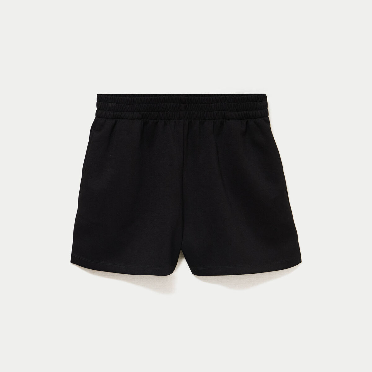 Short flare noir femme