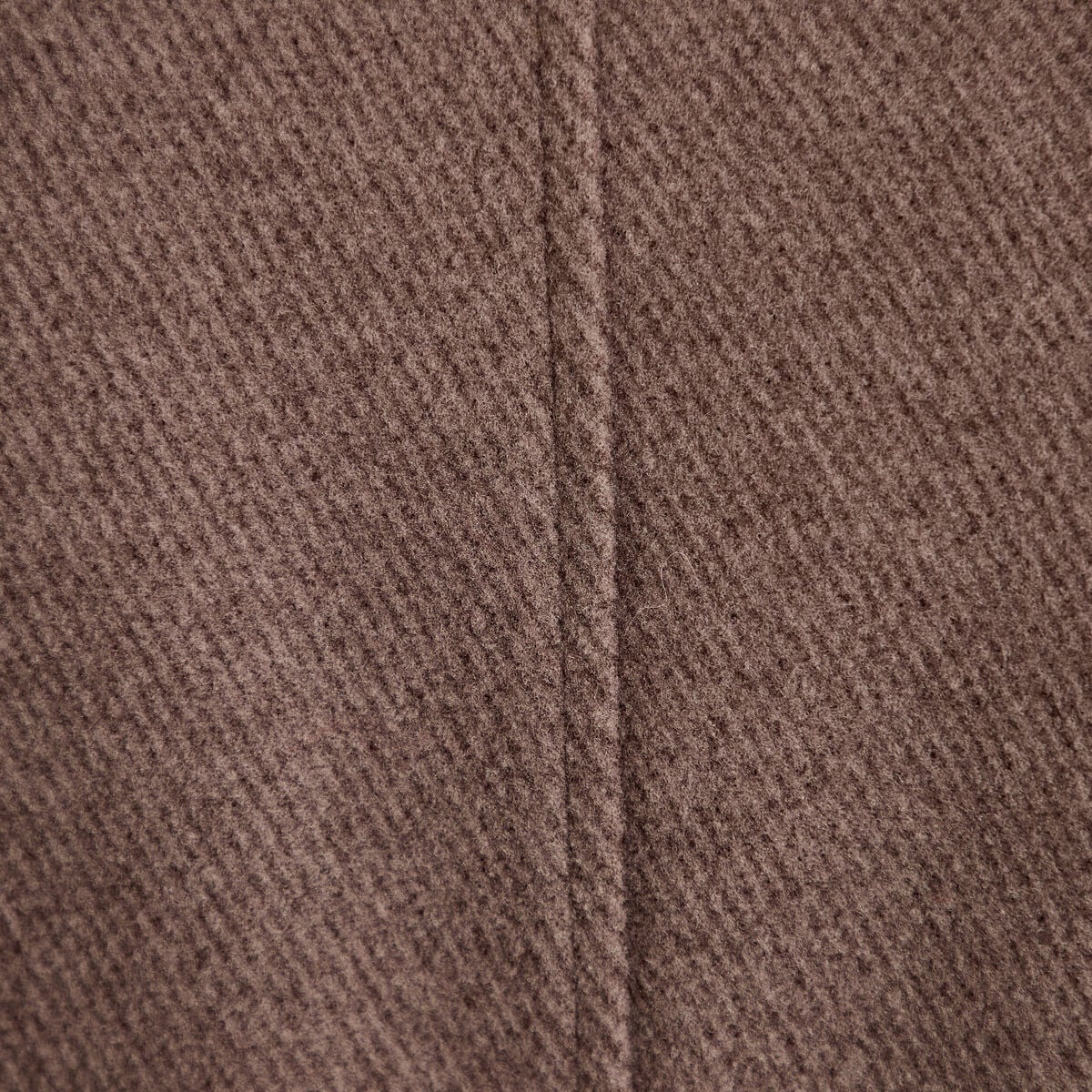 Manteau oversize manches longues taupe femme