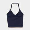 Haut bleu marine femme