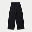 Pantalon barrel taille standard noir femme