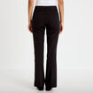 Pantalon flare noir femme
