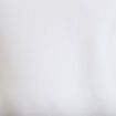 Sweat oversize col rond manches longues blanc femme