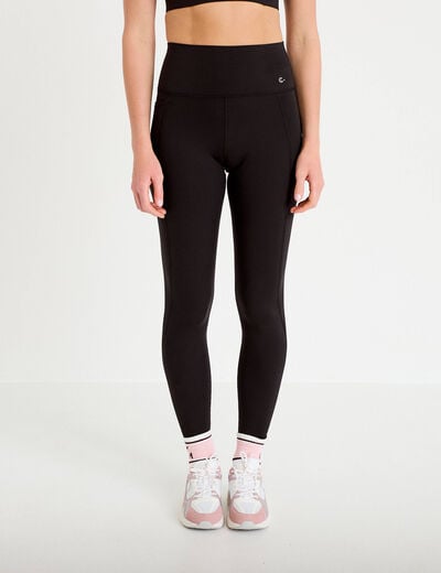 Legging taille haute noir femme