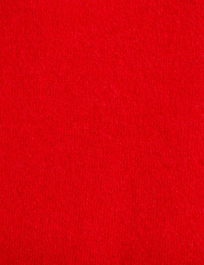 Gilet ample sans manches rouge femme